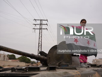 Celebrations continue in the city of Hama, where Syrians gather at Al-Assi Square to take commemorative photos and express their joy over th...