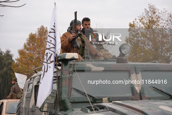 Celebrations continue in the city of Hama, where Syrians gather at Al-Assi Square to take commemorative photos and express their joy over th...