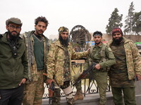 Celebrations continue in the city of Hama, where Syrians gather at Al-Assi Square to take commemorative photos and express their joy over th...