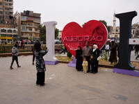 Celebrations continue in the city of Hama, where Syrians gather at Al-Assi Square to take commemorative photos and express their joy over th...