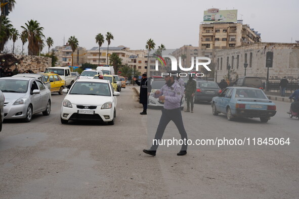 Celebrations continue in the city of Hama, where Syrians gather at Al-Assi Square to take commemorative photos and express their joy over th...