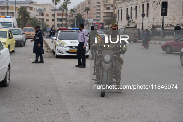 Celebrations continue in the city of Hama, where Syrians gather at Al-Assi Square to take commemorative photos and express their joy over th...