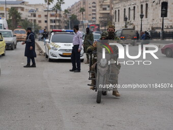 Celebrations continue in the city of Hama, where Syrians gather at Al-Assi Square to take commemorative photos and express their joy over th...