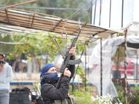 Celebrations continue in the city of Hama, where Syrians gather at Al-Assi Square to take commemorative photos and express their joy over th...