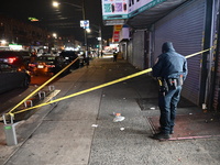 Two teenagers are stabbed in the East Flatbush section of Brooklyn, New York, United States, on December 7, 2024. On Saturday evening after...