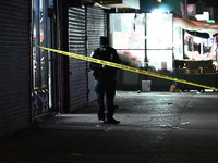 Two teenagers are stabbed in the East Flatbush section of Brooklyn, New York, United States, on December 7, 2024. On Saturday evening after...