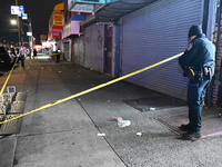 Two teenagers are stabbed in the East Flatbush section of Brooklyn, New York, United States, on December 7, 2024. On Saturday evening after...