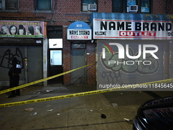 Two teenagers are stabbed in the East Flatbush section of Brooklyn, New York, United States, on December 7, 2024. On Saturday evening after...