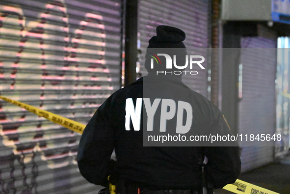 Two teenagers are stabbed in the East Flatbush section of Brooklyn, New York, United States, on December 7, 2024. On Saturday evening after...