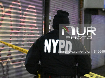 Two teenagers are stabbed in the East Flatbush section of Brooklyn, New York, United States, on December 7, 2024. On Saturday evening after...