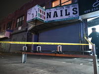 Two teenagers are stabbed in the East Flatbush section of Brooklyn, New York, United States, on December 7, 2024. On Saturday evening after...