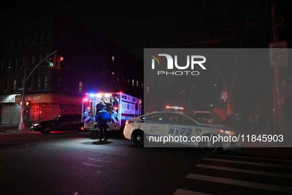 A 55-year-old man is shot in the left leg in the Brownsville section of Brooklyn, New York, on December 8, 2024. At approximately 12:46 a.m....