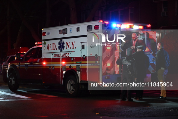 A 55-year-old man is shot in the left leg in the Brownsville section of Brooklyn, New York, on December 8, 2024. At approximately 12:46 a.m....