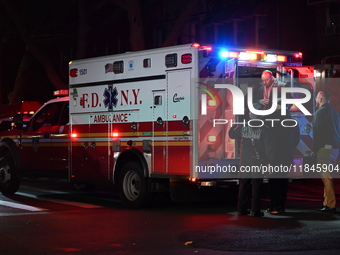 A 55-year-old man is shot in the left leg in the Brownsville section of Brooklyn, New York, on December 8, 2024. At approximately 12:46 a.m....