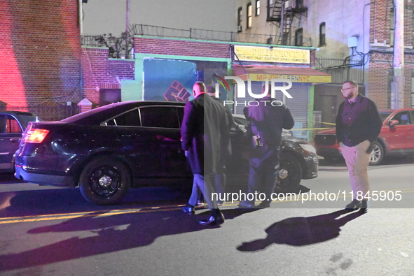 A 55-year-old man is shot in the left leg in the Brownsville section of Brooklyn, New York, on December 8, 2024. At approximately 12:46 a.m....