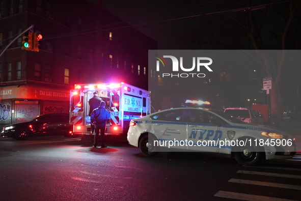 A 55-year-old man is shot in the left leg in the Brownsville section of Brooklyn, New York, on December 8, 2024. At approximately 12:46 a.m....