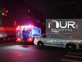 A 55-year-old man is shot in the left leg in the Brownsville section of Brooklyn, New York, on December 8, 2024. At approximately 12:46 a.m....