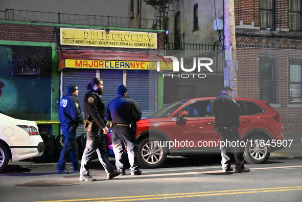 A 55-year-old man is shot in the left leg in the Brownsville section of Brooklyn, New York, on December 8, 2024. At approximately 12:46 a.m....