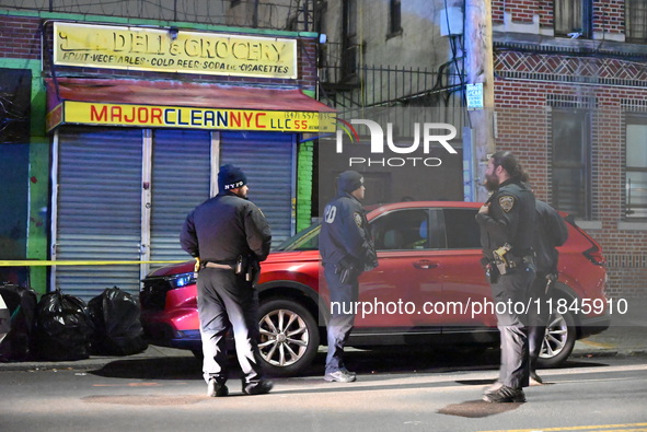 A 55-year-old man is shot in the left leg in the Brownsville section of Brooklyn, New York, on December 8, 2024. At approximately 12:46 a.m....