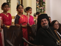 Mgr. Konstantinos, H.E. the Metropolitan of Singapore, attends a special Mass to celebrate the centenary at India's only Greek Orthodox Chur...