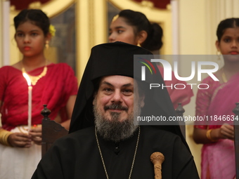 Mgr. Konstantinos, H.E. the Metropolitan of Singapore, attends a special Mass to celebrate the centenary at India's only Greek Orthodox Chur...