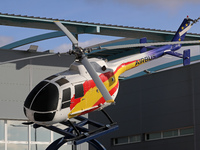 The Airbus Helicopters industrial logistics center is located in the Aeronautical and Logistics Complex in Albacete, Spain, on November 21,...