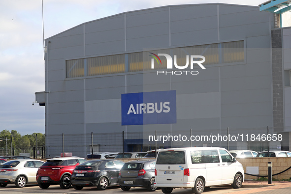 The Airbus Helicopters industrial logistics center is located in the Aeronautical and Logistics Complex in Albacete, Spain, on November 21,...