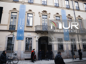 A view of the Grande Brera museum at Palazzo Citterio in Milan, Italy, on December 8, 2024 (