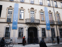 A view of the Grande Brera museum at Palazzo Citterio in Milan, Italy, on December 8, 2024 (