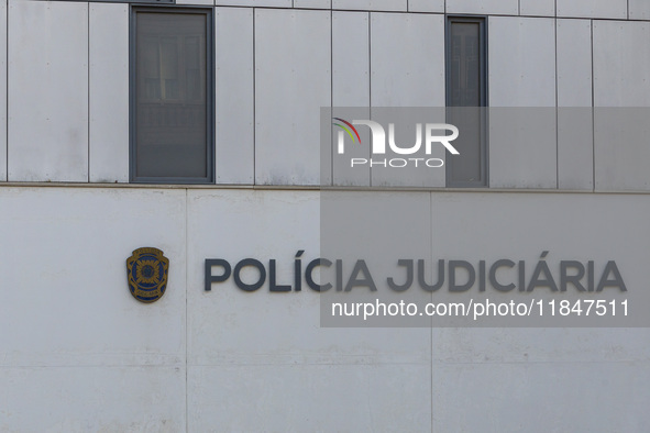 An exterior view of the Judiciary Police Headquarters in Lisbon, Portugal, on December 8, 2024. The Judiciary Police (PJ) carry out a major...