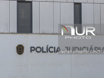 An exterior view of the Judiciary Police Headquarters in Lisbon, Portugal, on December 8, 2024. The Judiciary Police (PJ) carry out a major...