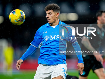 Giovanni Di Lorenzo of SSC Napoli during the serie Serie A Enilive match between SSC Napoli and SS Lazio at Stadio Diego Armando Maradona on...