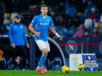 Alessandro Buongiorno of SSC Napoli during the serie Serie A Enilive match between SSC Napoli and SS Lazio at Stadio Diego Armando Maradona...