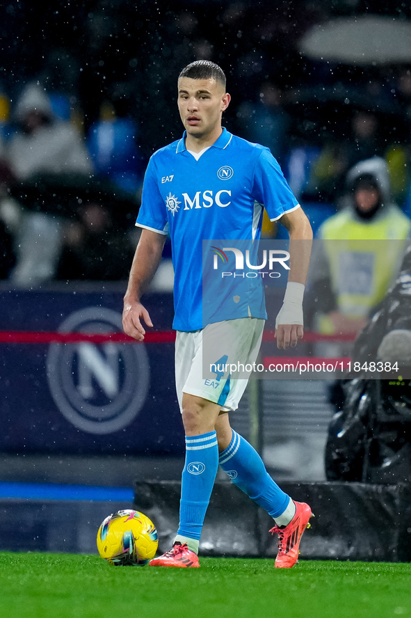 Alessandro Buongiorno of SSC Napoli during the serie Serie A Enilive match between SSC Napoli and SS Lazio at Stadio Diego Armando Maradona...