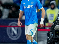 Alessandro Buongiorno of SSC Napoli during the serie Serie A Enilive match between SSC Napoli and SS Lazio at Stadio Diego Armando Maradona...