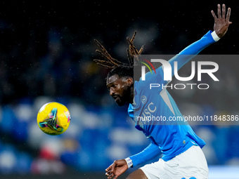 Andre-Frank Zambo Anguissa of SSC Napoli during the serie Serie A Enilive match between SSC Napoli and SS Lazio at Stadio Diego Armando Mara...