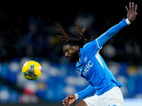 Andre-Frank Zambo Anguissa of SSC Napoli during the serie Serie A Enilive match between SSC Napoli and SS Lazio at Stadio Diego Armando Mara...