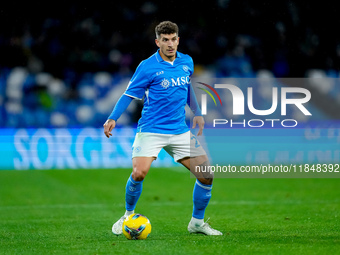 Giovanni Di Lorenzo of SSC Napoli during the serie Serie A Enilive match between SSC Napoli and SS Lazio at Stadio Diego Armando Maradona on...