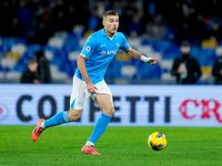 Alessandro Buongiorno of SSC Napoli during the serie Serie A Enilive match between SSC Napoli and SS Lazio at Stadio Diego Armando Maradona...