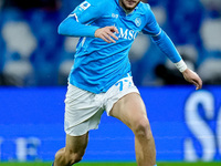 Khvicha Kvaratskhelia of SSC Napoli during the serie Serie A Enilive match between SSC Napoli and SS Lazio at Stadio Diego Armando Maradona...