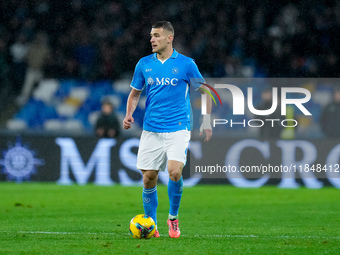 Alessandro Buongiorno of SSC Napoli during the serie Serie A Enilive match between SSC Napoli and SS Lazio at Stadio Diego Armando Maradona...