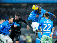 Romelu Lukaku of SSC Napoli during the serie Serie A Enilive match between SSC Napoli and SS Lazio at Stadio Diego Armando Maradona on Decem...