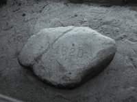 Plymouth Rock is where New England's first settlers come ashore to build a permanent settlement in 1620. (