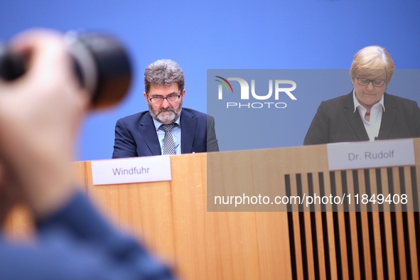 Nele Allenberg, Head of the Human Rights Policy Division Germany/Europe (DIMR), Michael Windfuhr, Deputy Director DIMR, and Dr. Beate Rudolf...