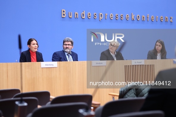 Nele Allenberg, Head of the Human Rights Policy Division Germany/Europe (DIMR), Michael Windfuhr, Deputy Director DIMR, and Dr. Beate Rudolf...