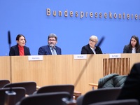 Nele Allenberg, Head of the Human Rights Policy Division Germany/Europe (DIMR), Michael Windfuhr, Deputy Director DIMR, and Dr. Beate Rudolf...