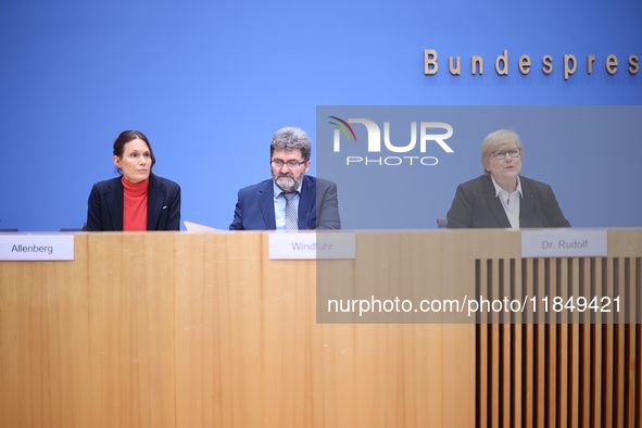 Nele Allenberg, Head of the Human Rights Policy Division Germany/Europe (DIMR), Michael Windfuhr, Deputy Director DIMR, and Dr. Beate Rudolf...