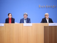 Nele Allenberg, Head of the Human Rights Policy Division Germany/Europe (DIMR), Michael Windfuhr, Deputy Director DIMR, and Dr. Beate Rudolf...