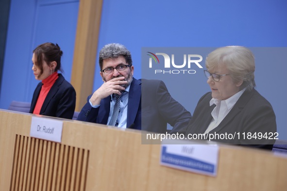 Nele Allenberg, Head of the Human Rights Policy Division Germany/Europe (DIMR), Michael Windfuhr, Deputy Director DIMR, and Dr. Beate Rudolf...