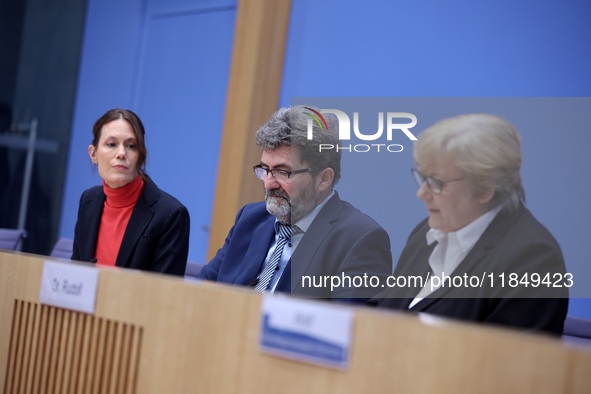 Nele Allenberg, Head of the Human Rights Policy Division Germany/Europe (DIMR), Michael Windfuhr, Deputy Director DIMR, and Dr. Beate Rudolf...